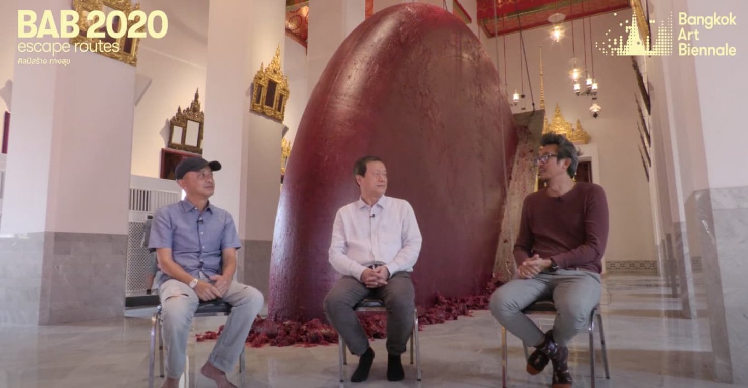 BAB Talk #43 Part 1 | Anish Kapoor's Push/Pull, 2009 at Wat Pho