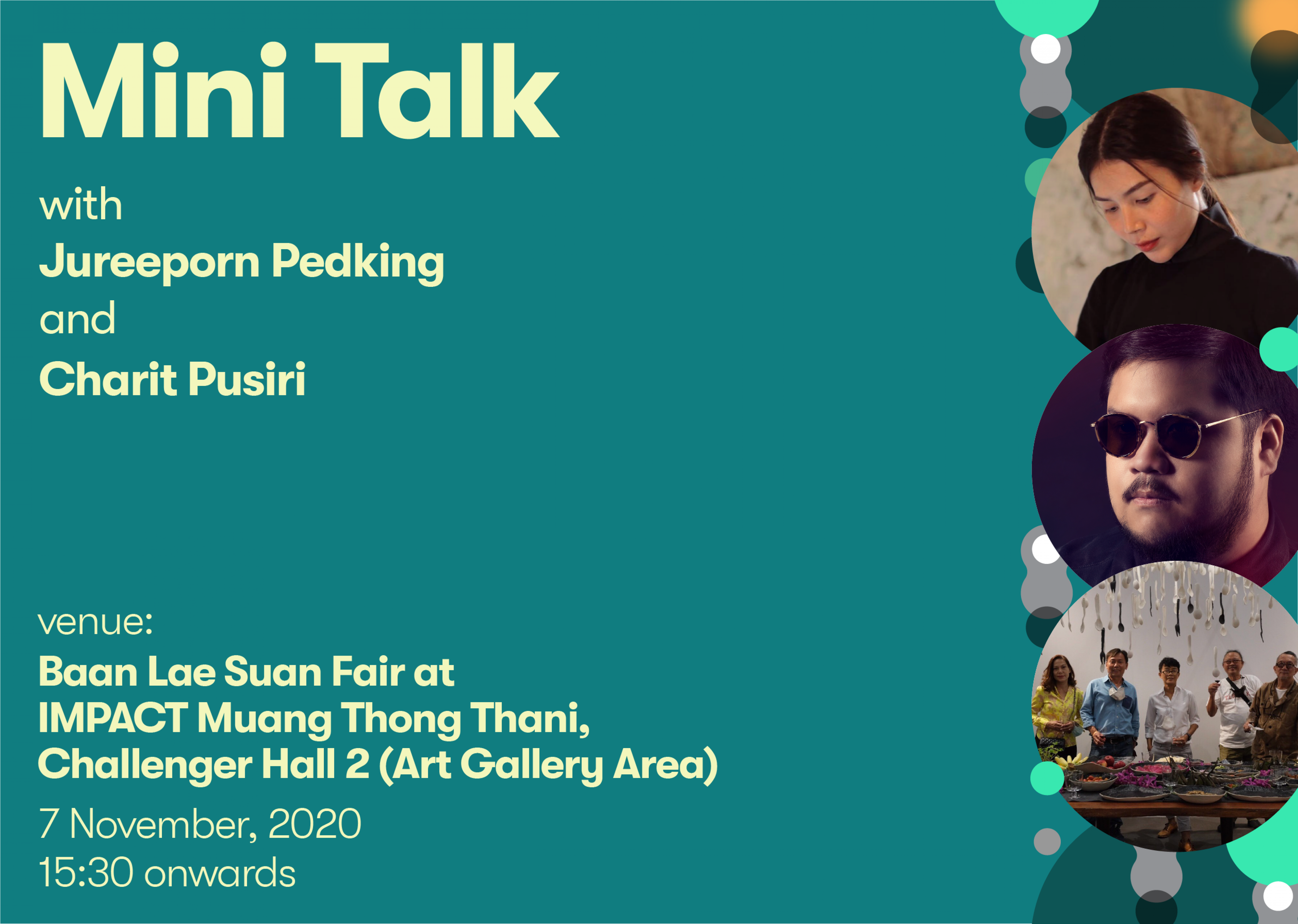 Mini Talk with Jureeporn Pedking and Charit Pusiri